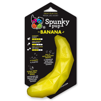 Spunky Pup The Banana Treat Dispensing Toy