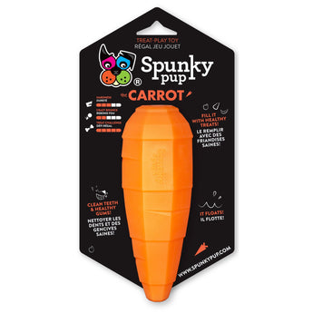 Spunky Pup Carrot Treat Dispensing Toy