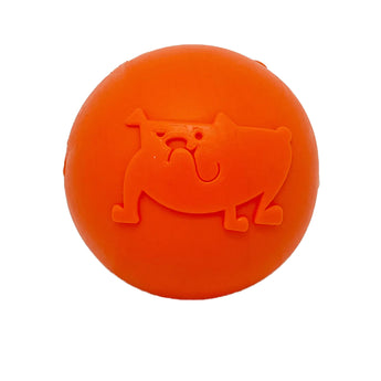 Soda Pup Smile Ultra Durable Rubber Ball