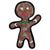 Tuffy Dog Toys Jingle the Gingerbread Man