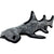 Tuffy Hadley Hammerhead Shark Dog Toy