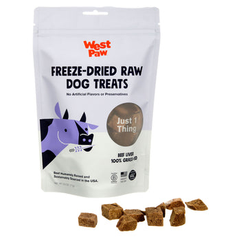 West Paw Beef Liver Single Ingredient Dog Treat