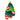 Zippy Paws Christmas Tree Burrow Puzzle Toy